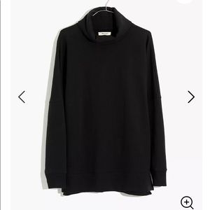 Madewell turtleneck tunic sweatshirt
